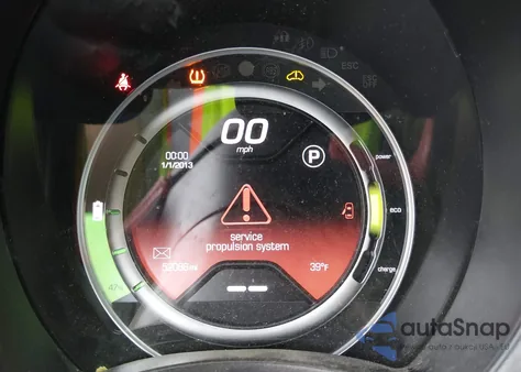 2013 Fiat 500E Battery Electric from USA, damaged, VIN 3C3CFFGE4DT714145